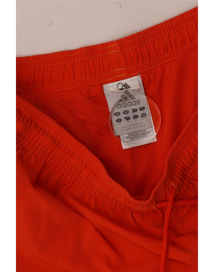 Adidas Dame Sports Shorts UK 12 Medium Orange Nylon
