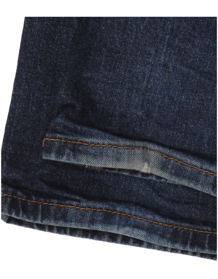 LEVI'S Herre 514 Straight Jeans W38 L34 Blå Bomuld