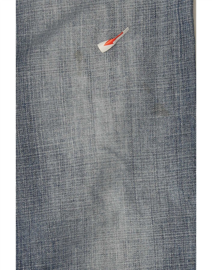 Wrangler Herre Regular Fit Straight Jeans W32 L32 Blå Bomuld
