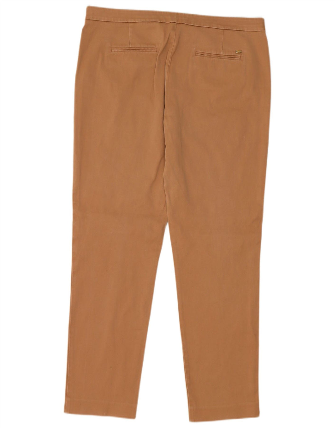TOMMY HILFIGER Slim Chino-bukser til kvinder US 10 Large W32 L29 Beige Bomuld