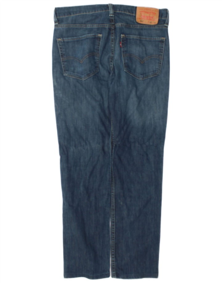 Levi's Herre 511 Slim Jeans W32 L32 Blå Bomuld