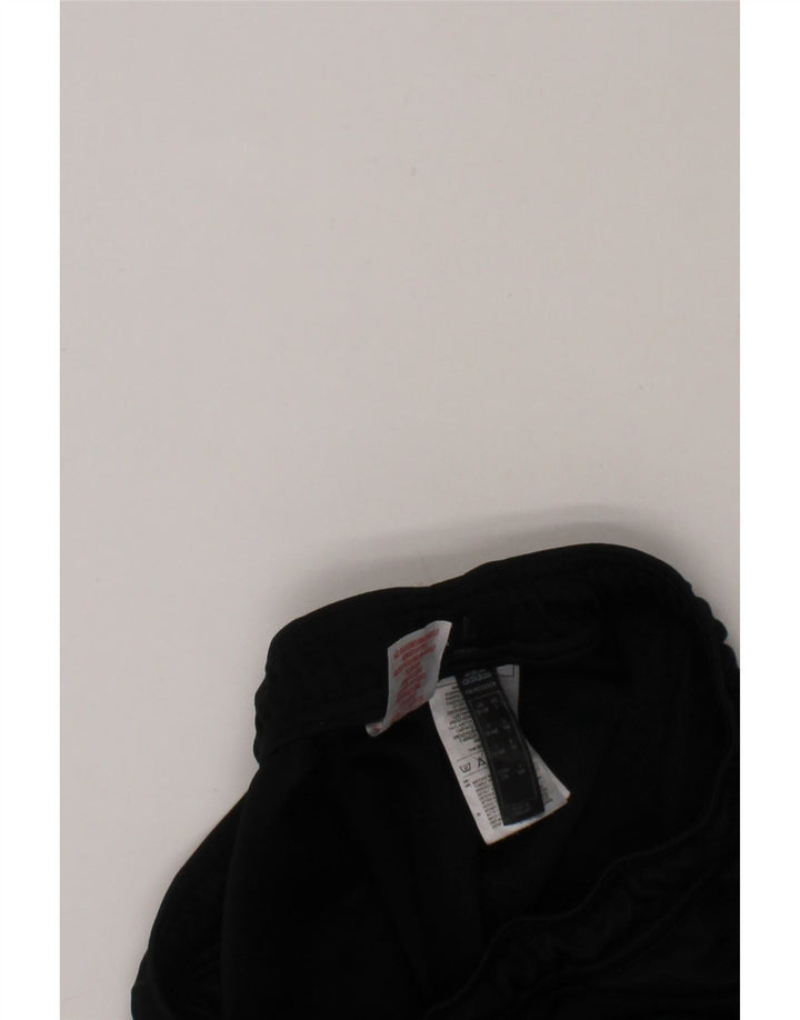 ADIDAS Boys Graphic Sport Shorts 13-14 Years  Black Polyester Vintage Adidas and Second-Hand Adidas from Messina Hembry 