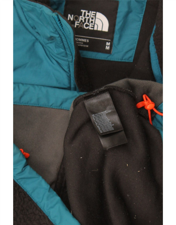 The North Face Herre Fleecejakke UK 38 Medium Sort Colourblock Polyester