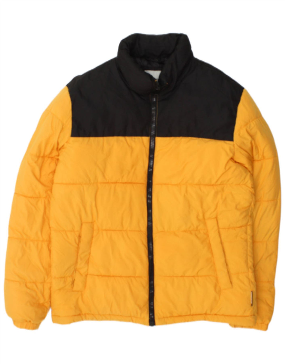 Jack & Jones Polstret jakke til mænd UK 38 Medium Yellow Colourblock