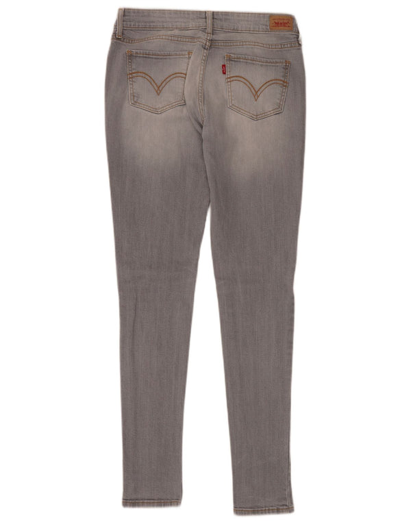 LEVI'S Dame 535 Legging Skinny Jeans W30 L32 Grå Bomuld