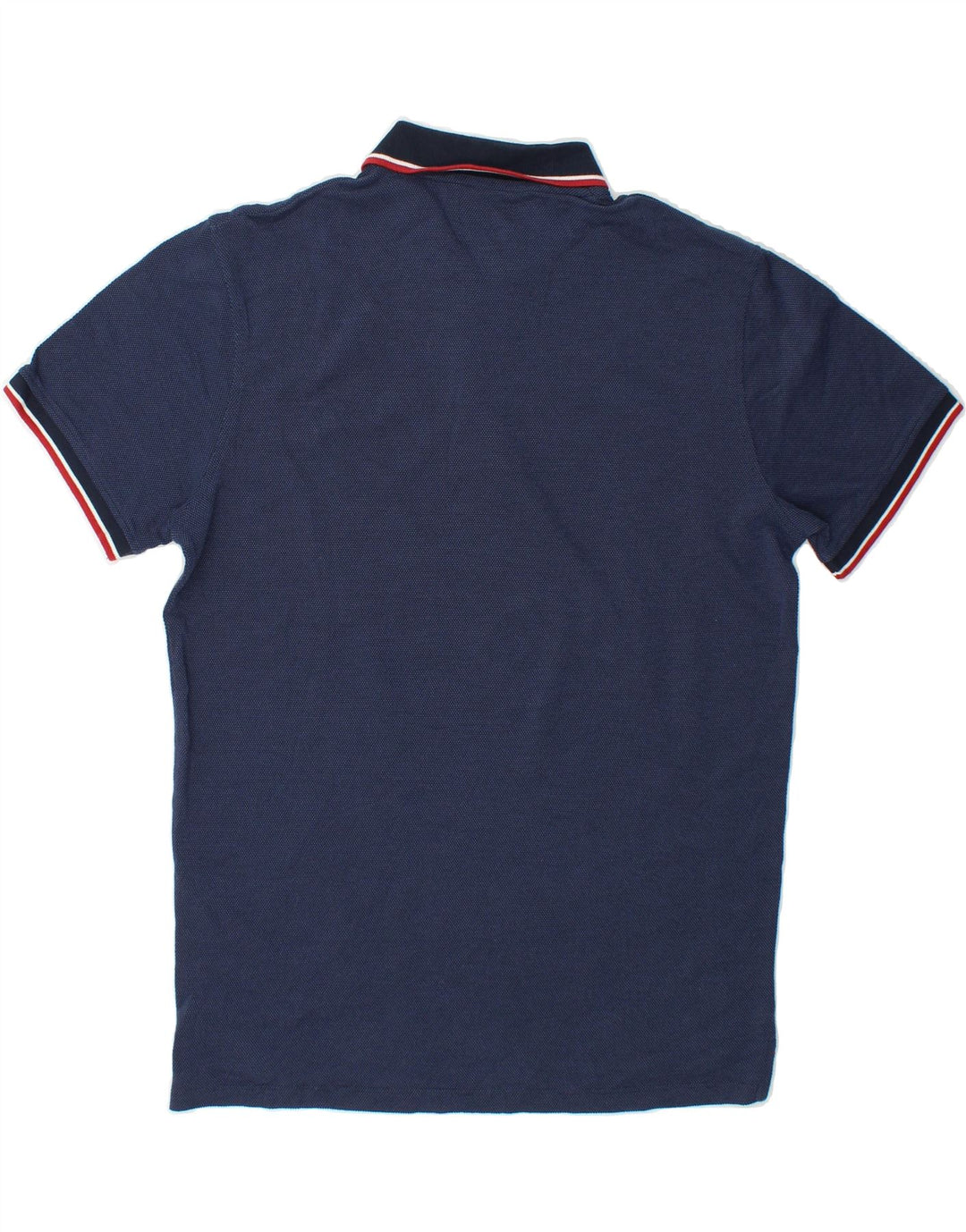 JACK & JONES Mens Polo Shirt Large Navy Blue Cotton Vintage Jack & Jones and Second-Hand Jack & Jones from Messina Hembry 