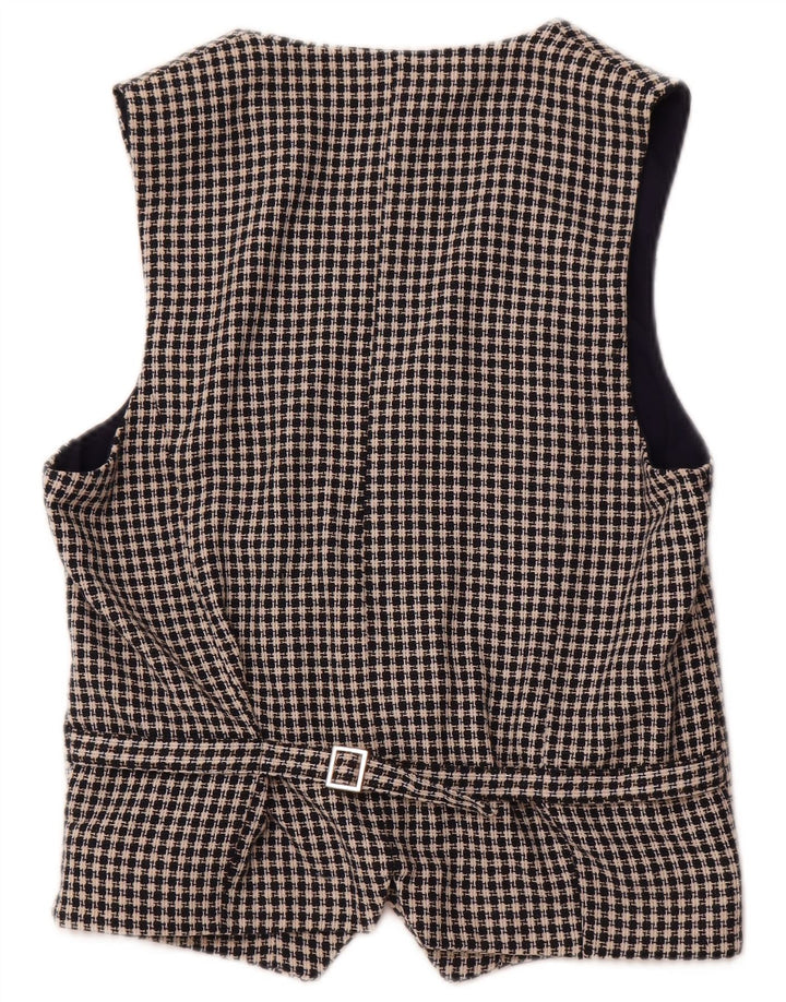 ZARA veste til mænd Medium marineblå Houndstooth bomuld