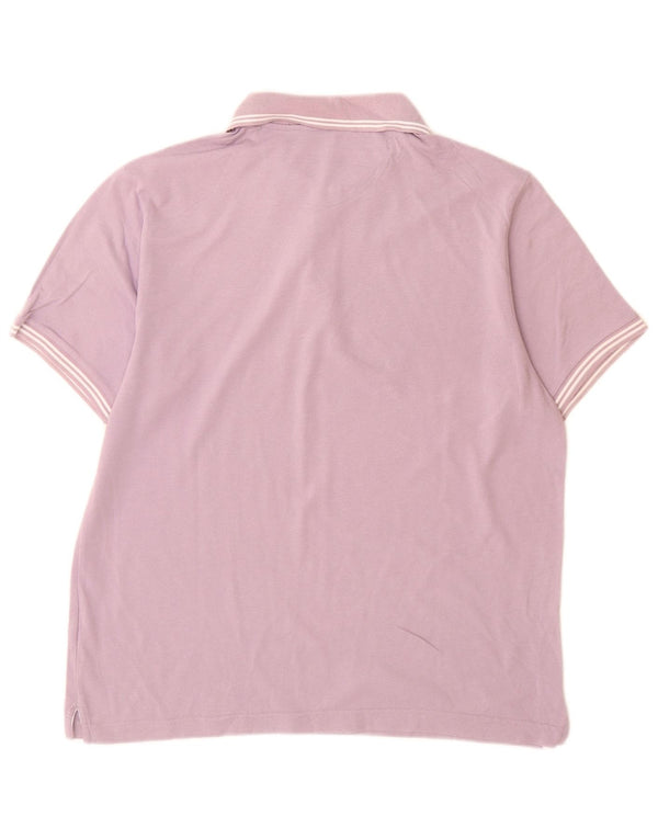 Champion herre poloshirt Medium Lilla