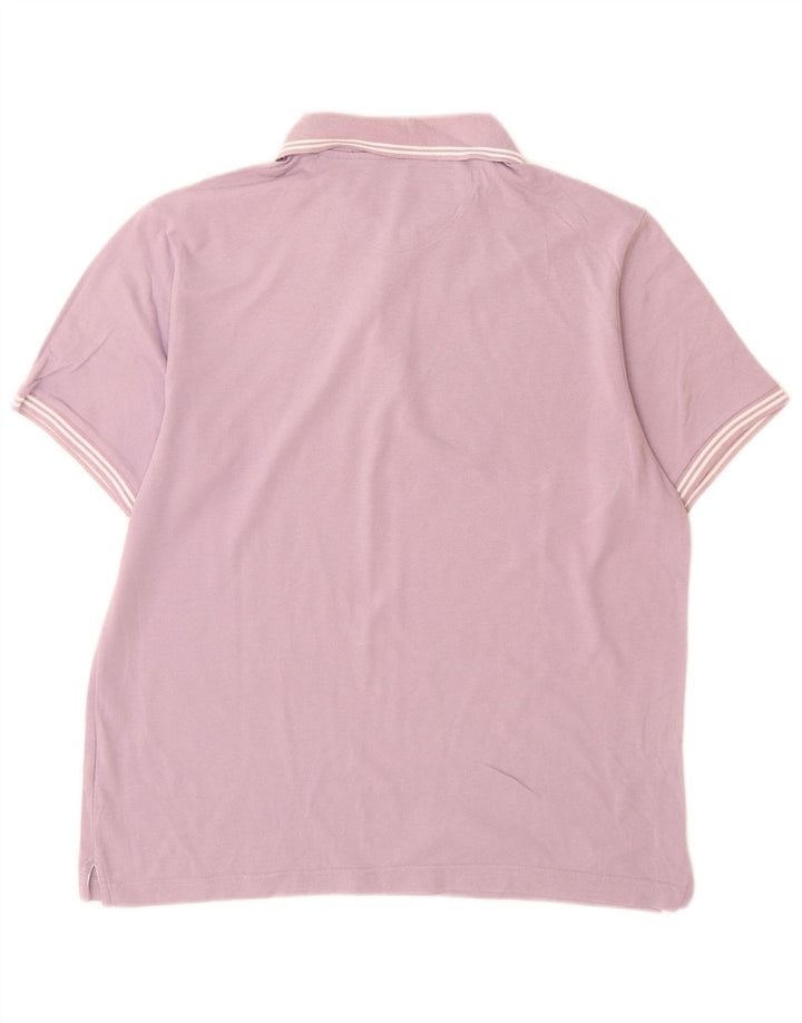 Champion herre poloshirt Medium Lilla