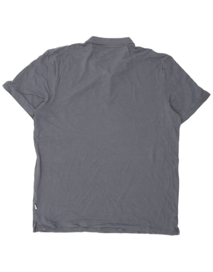 Jack & Jones herre poloskjorte 2XL marineblå bomuld