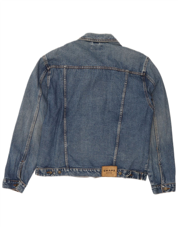 CHAPS Denimjakke til mænd UK 38 Medium Blue Cotton
