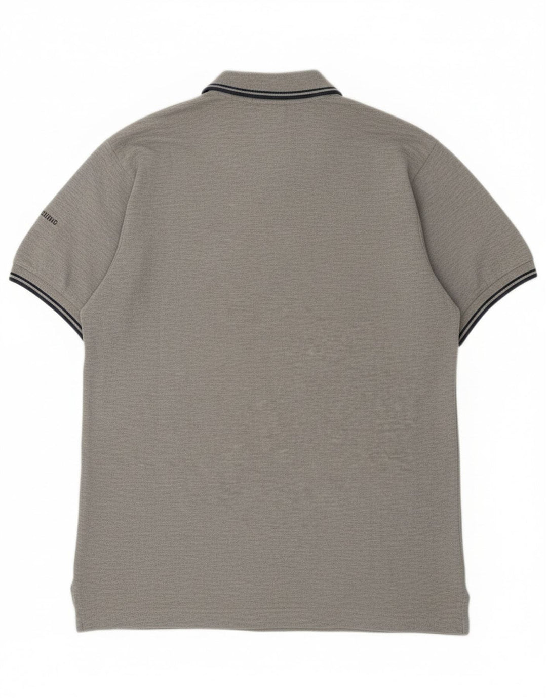 Marina Yachting Herre grafisk polo shirt mellemgrå bomuld