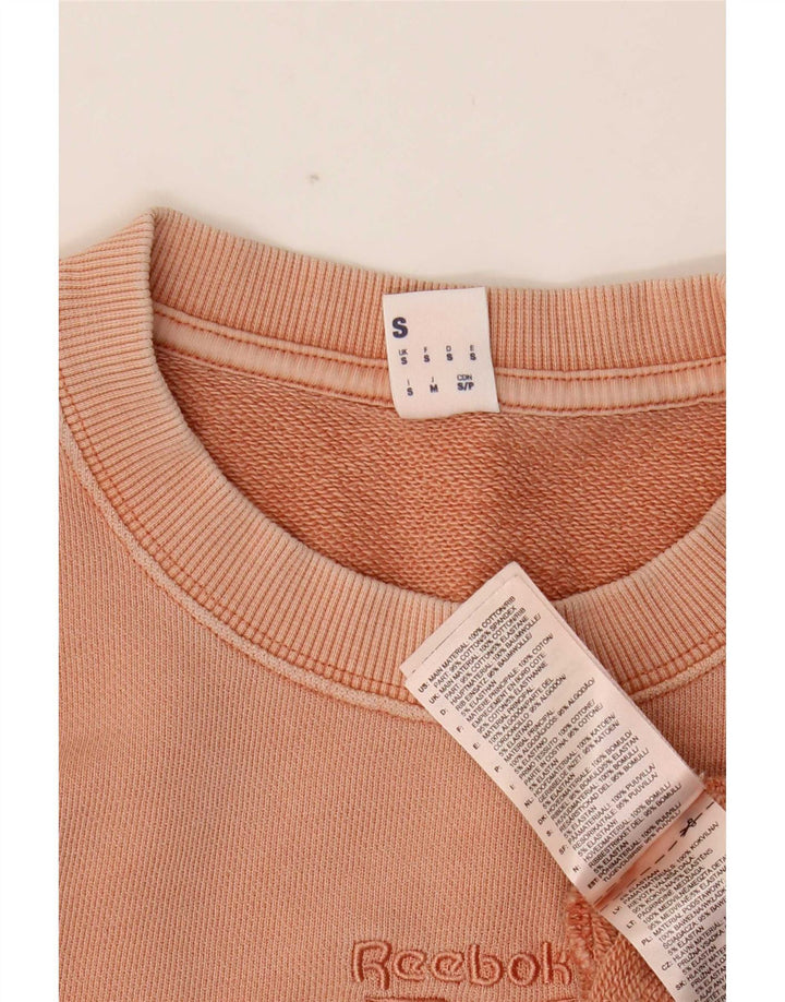 Reebok Sweatshirt til mænd, lille pink bomuld