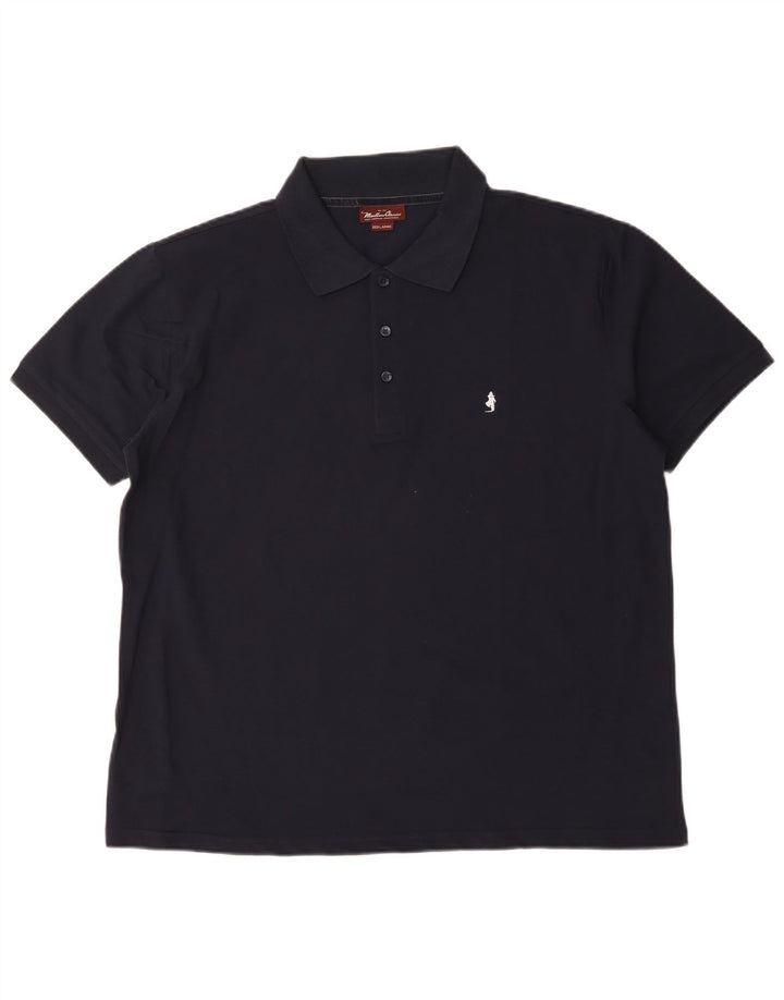 Marlboro Classics Polo Shirt til mænd 3XL Marineblå Bomuld