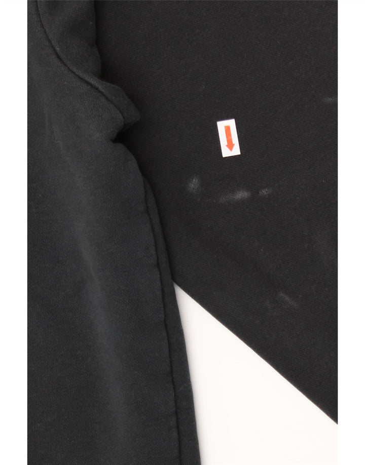 NIKE grafisk sweatshirt til mænd XS Sort bomuld