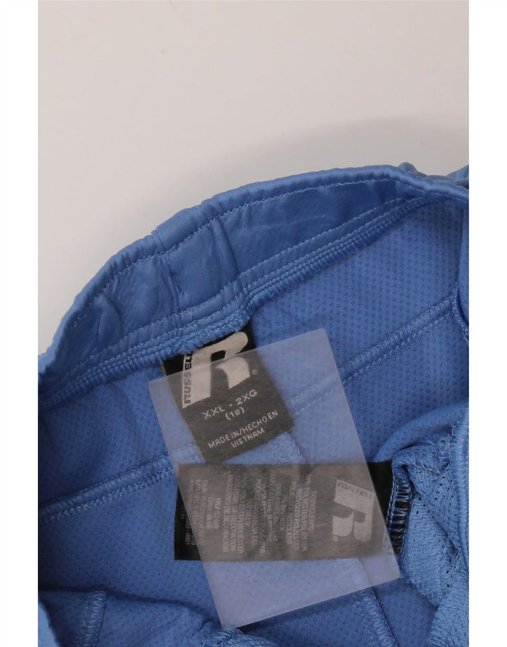 RUSSELL ATHLETIC Drenge Dri-Power træningsdragt bukser 15-16 år 2XL Blå