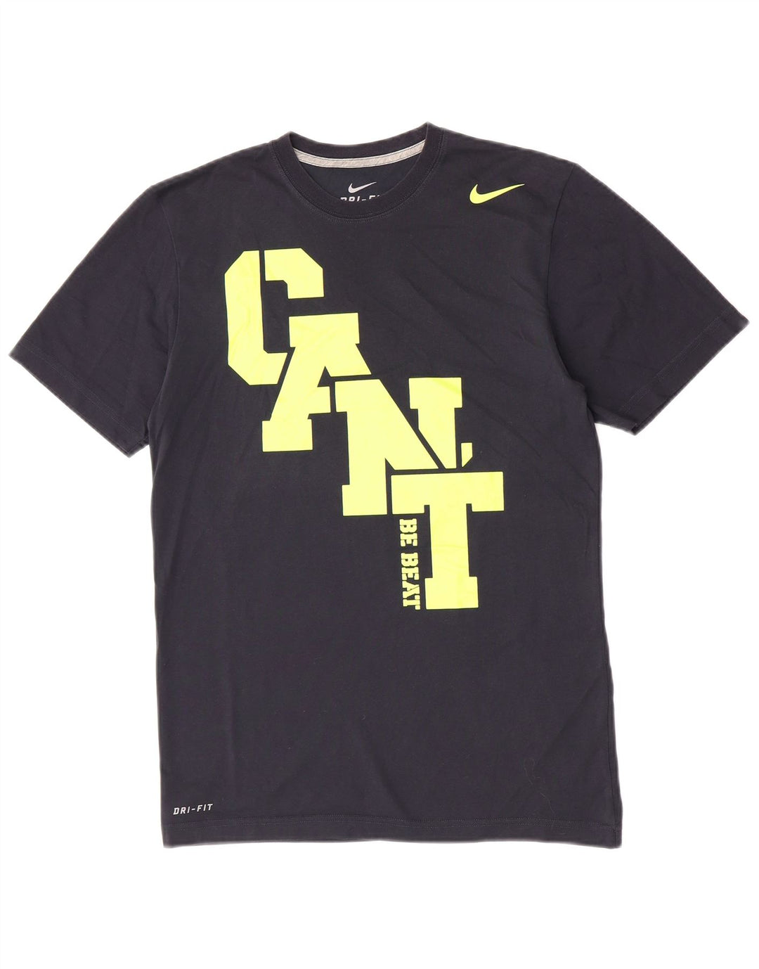 Nike Herre Dri Fit grafisk T-shirt top lille marineblå