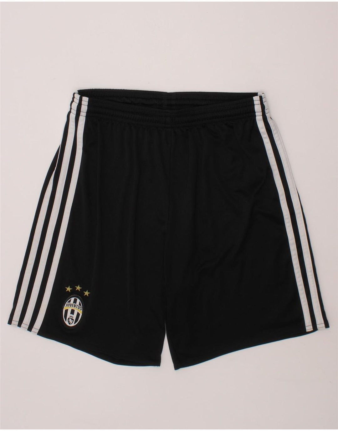 ADIDAS Boys Juventus Sport Shorts 13-14 Years  Black Polyester Vintage Adidas and Second-Hand Adidas from Messina Hembry 