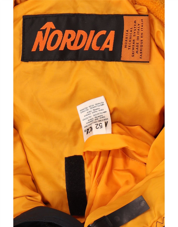 Nordica Skijakke med hætte til mænd IT 52 XL Navyblå polyester