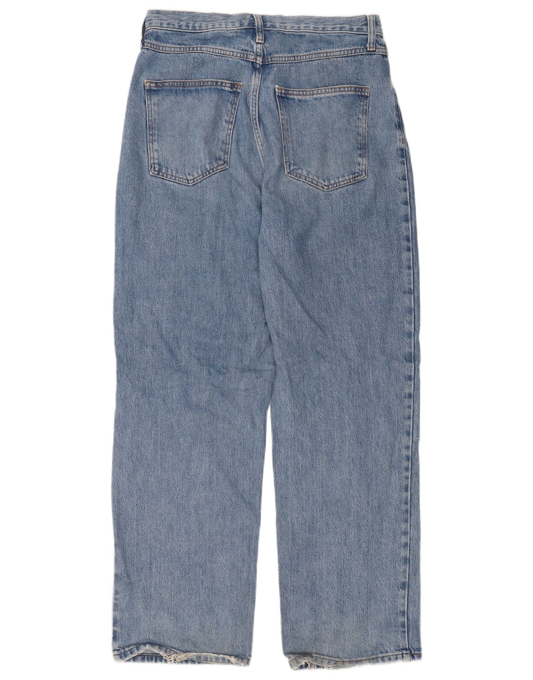 Topshop Dame Straight Jeans W30 L32 Blå Polyester
