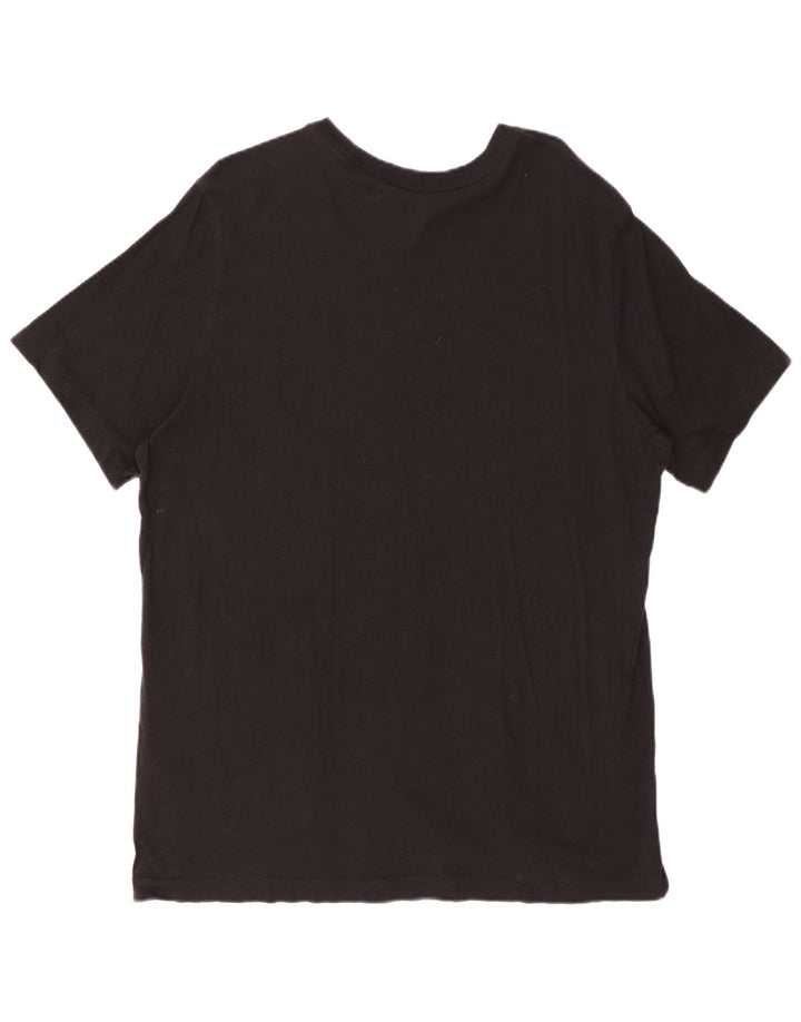 NIKE T-shirt top til mænd XL sort bomuld