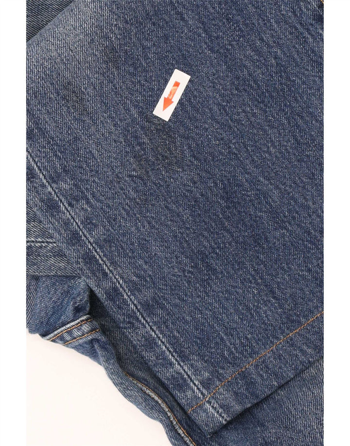 Levi's Herre 501 Straight Jeans W33 L30 Blå Bomuld