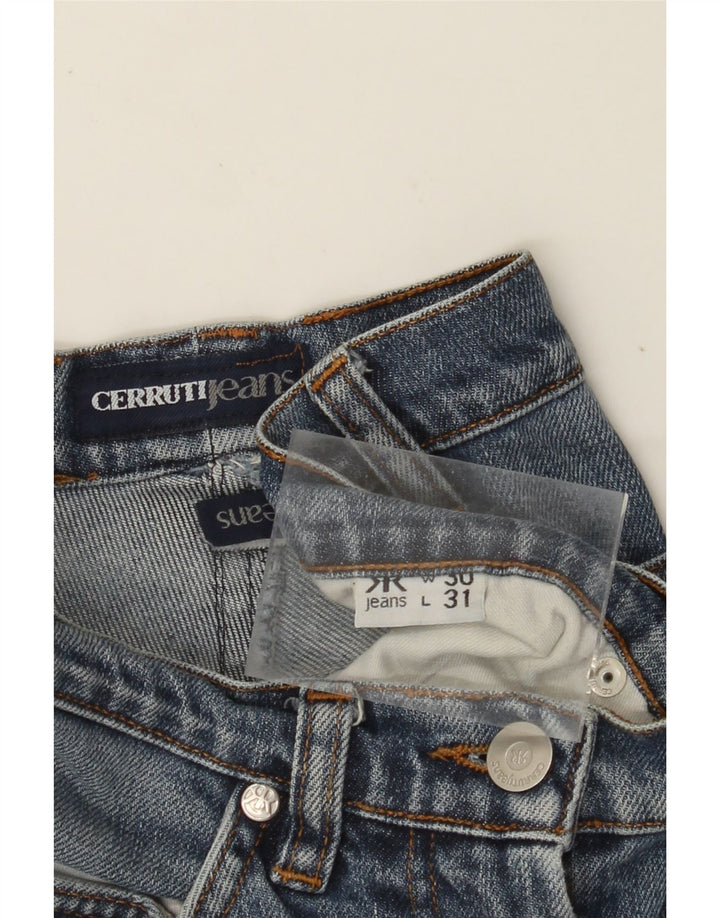 CERRUTI koniske jeans til kvinder W30 L28 Blå