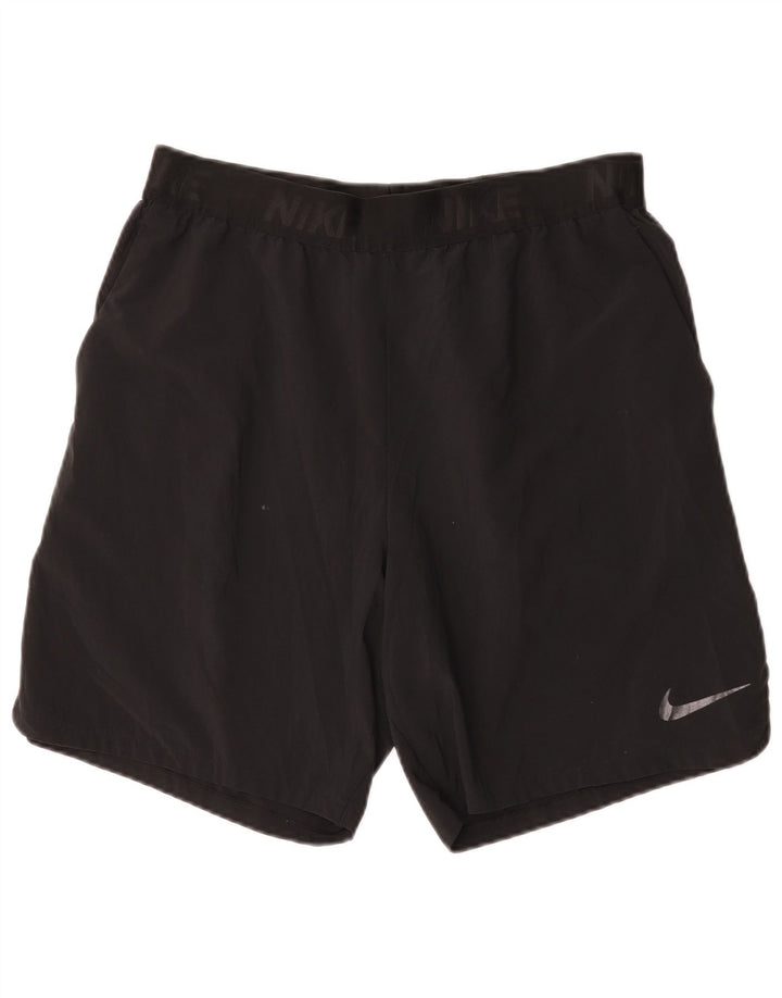 Nike grafiske sportsshorts til mænd, store sorte