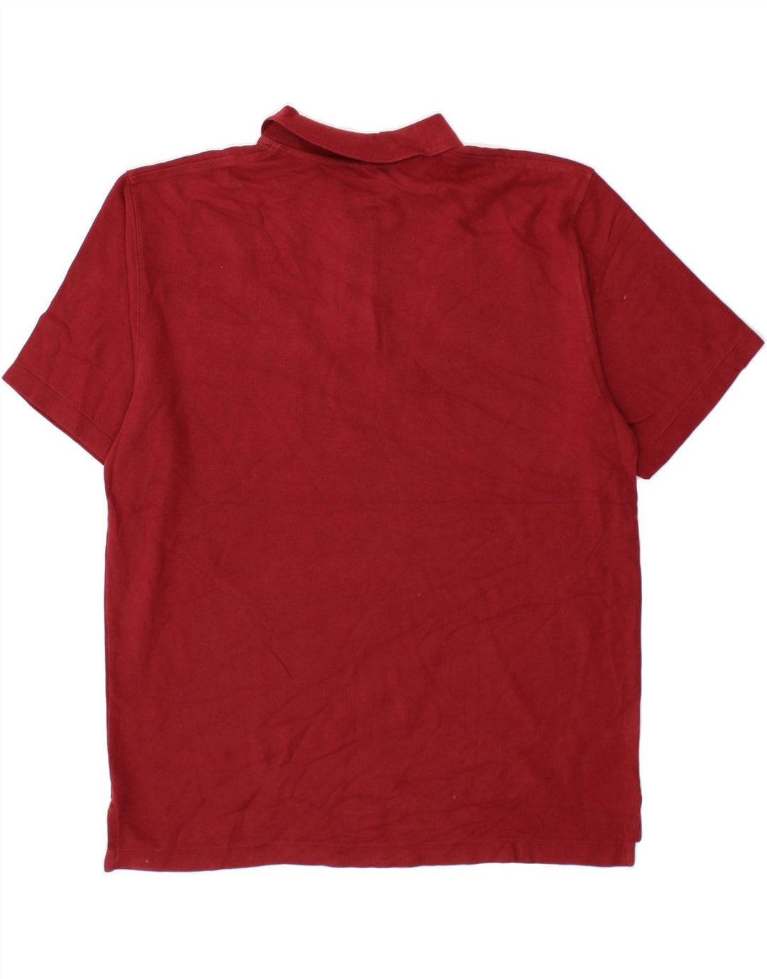 L.L.BEAN Mens Polo Shirt Large Red Cotton Vintage L.L.Bean and Second-Hand L.L.Bean from Messina Hembry 