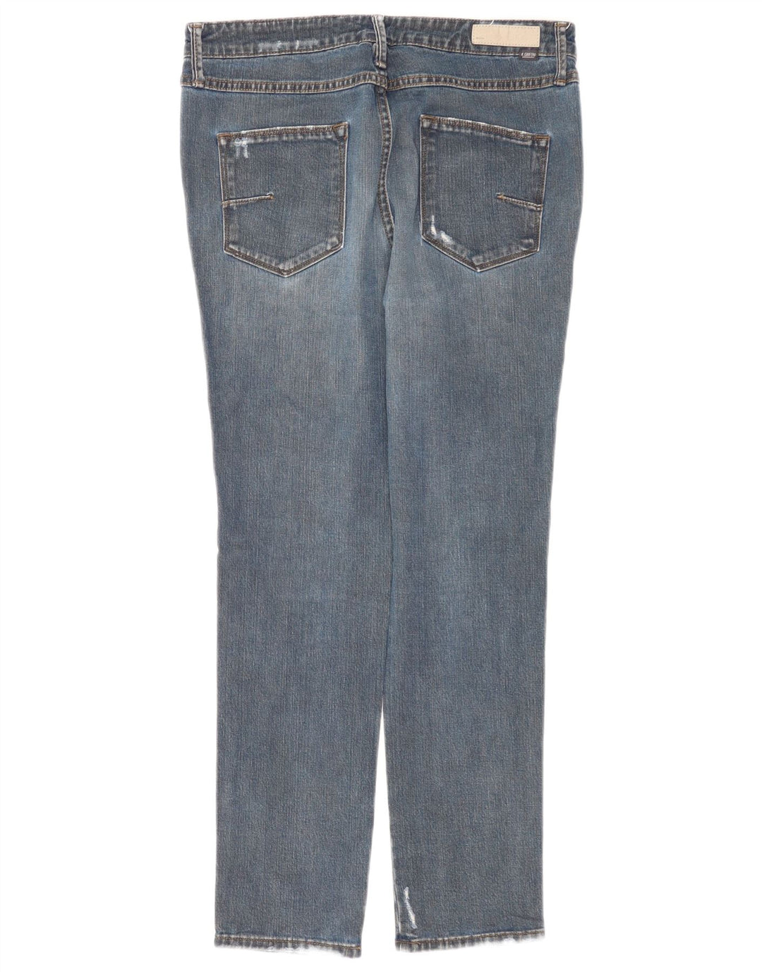 M.Grifoni Dame Slim Jeans W28 L26 Blå Bomuld