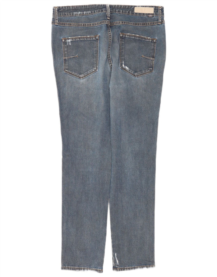 M.Grifoni Dame Slim Jeans W28 L26 Blå Bomuld