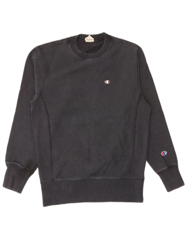 Champion Herre Sweatshirt Jumper Medium Sort Bomuld