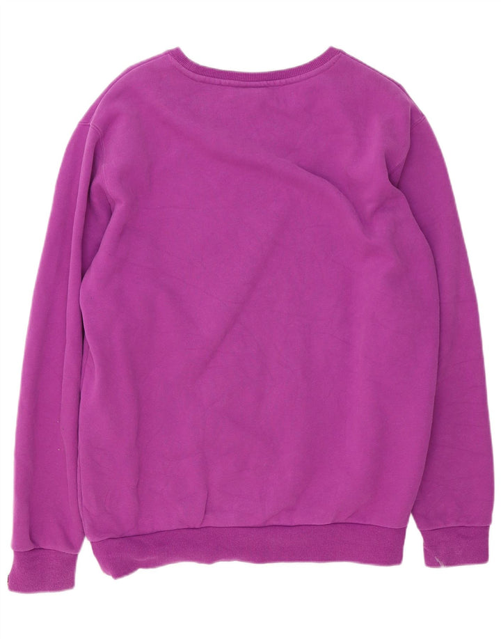 Ellesse Herre Sweatshirt Jumper Medium Lilla Bomuld