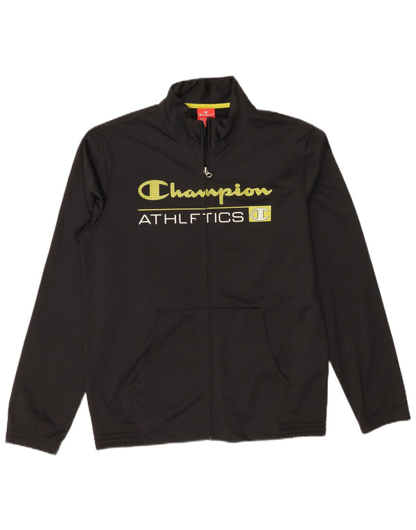Champion Boys Grafisk træningsdragt Topjakke 15-16 år 2XL Sort Polyester