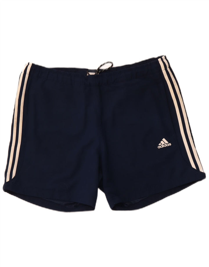 ADIDAS Herre Climalite Sportshorts store marineblå polyester