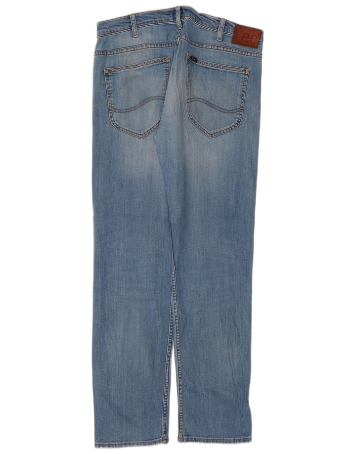 Lee Straight Jeans til kvinder W34 L31 Blå