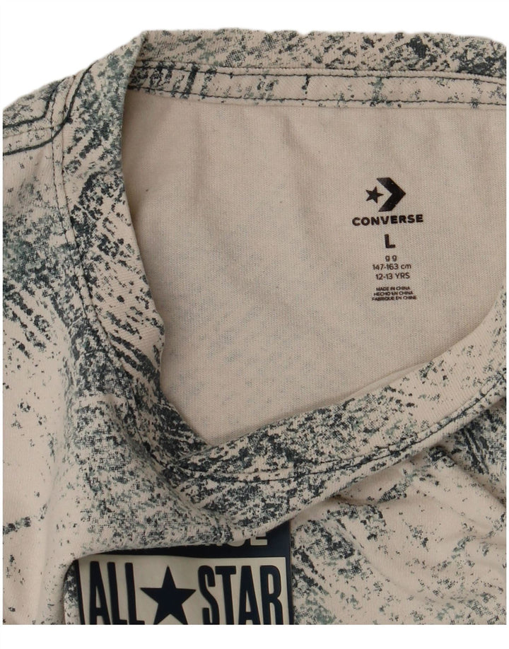 Converse drenge grafisk t-shirt top 12-13 år stor off white ternet