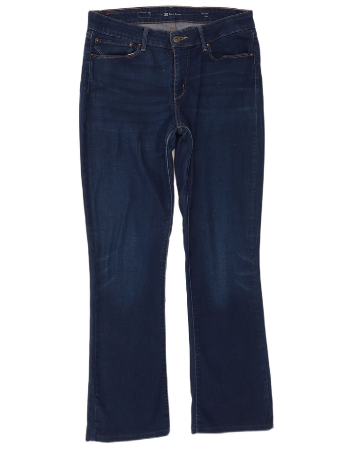 Levi's Dame Demi Curve Mid Rise Bootcut Jeans W30 L30 Blå