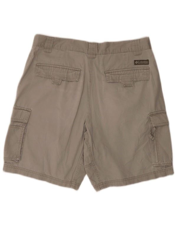 Columbia Mens Cargo Shorts W30 Medium Grey Cotton