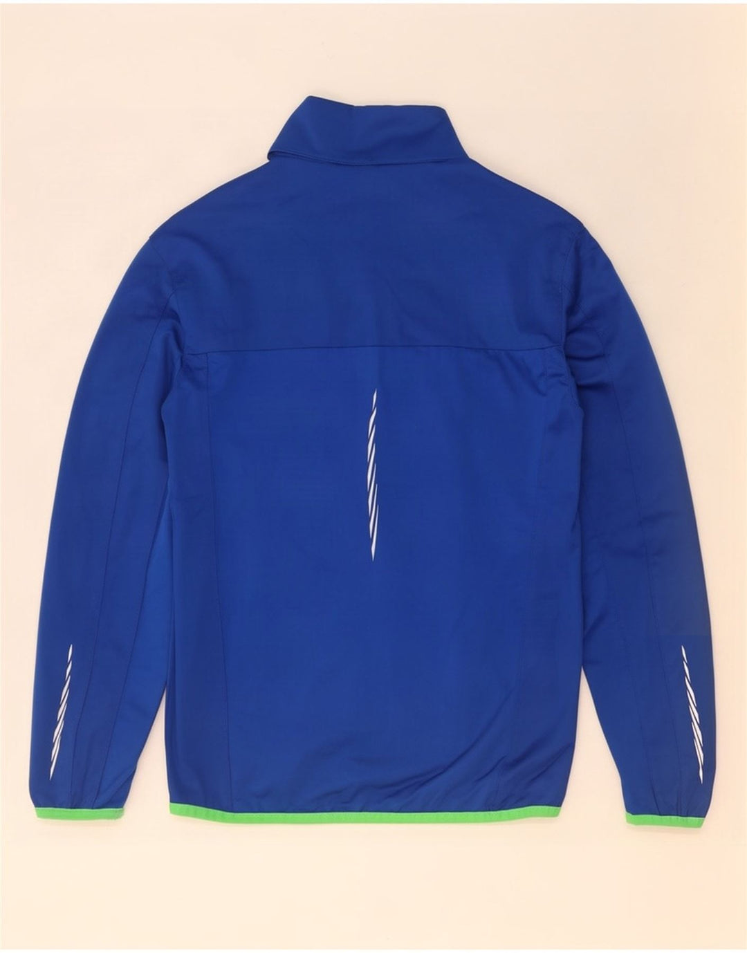 Shamp Herre træningsdragt Topjakke Medium Blue Colourblock