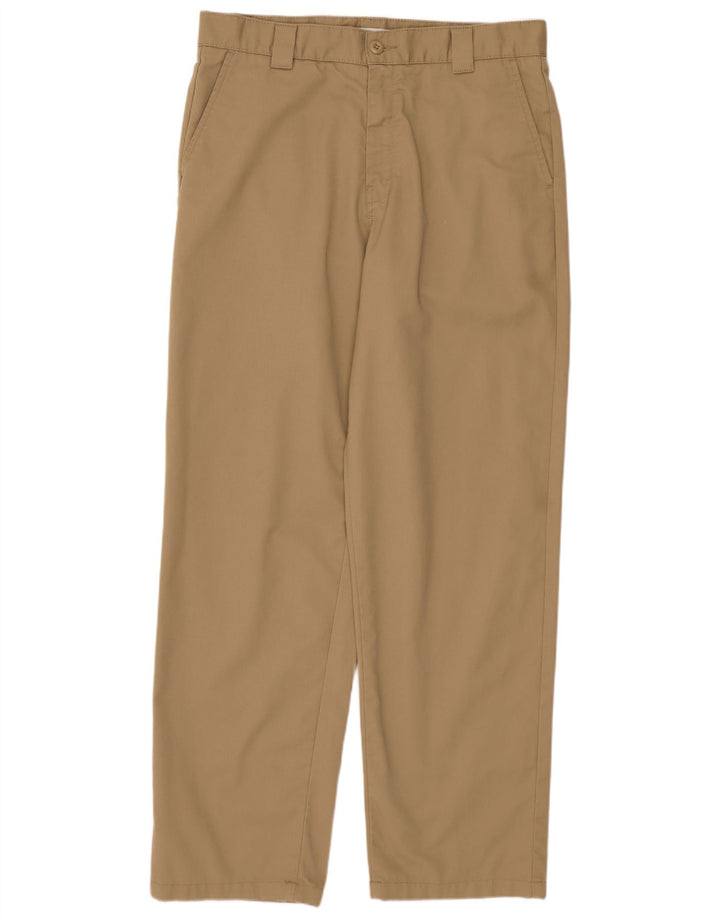 Carhartt Straight Chino Bukser til mænd W30 L30 Beige Polyester