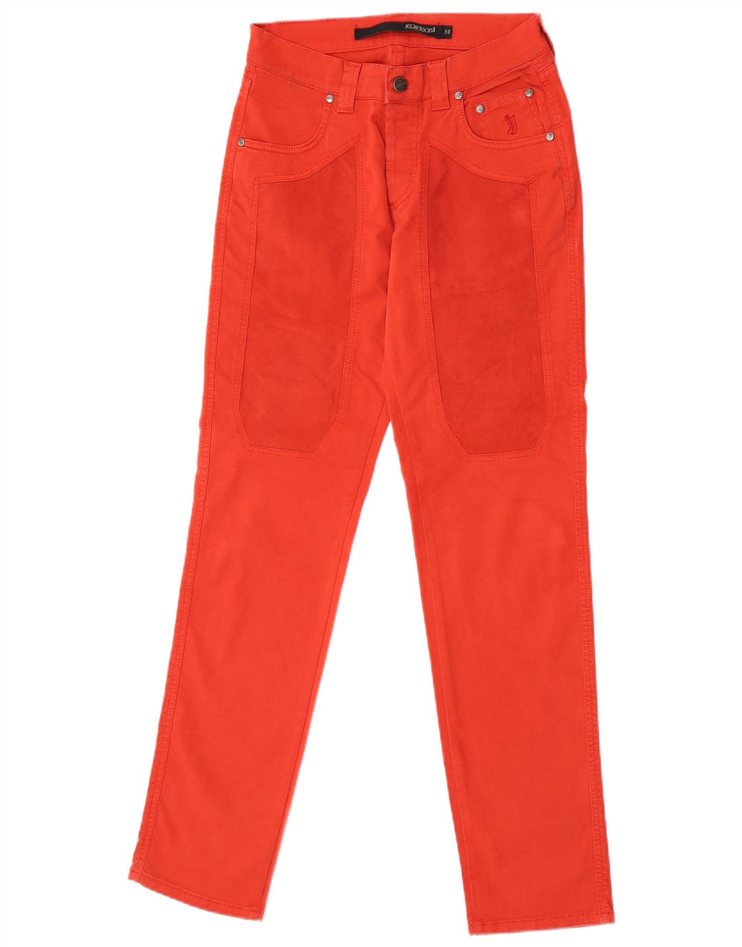 Jeckerson Dame Slim Jeans W30 L32 Rød Bomuld