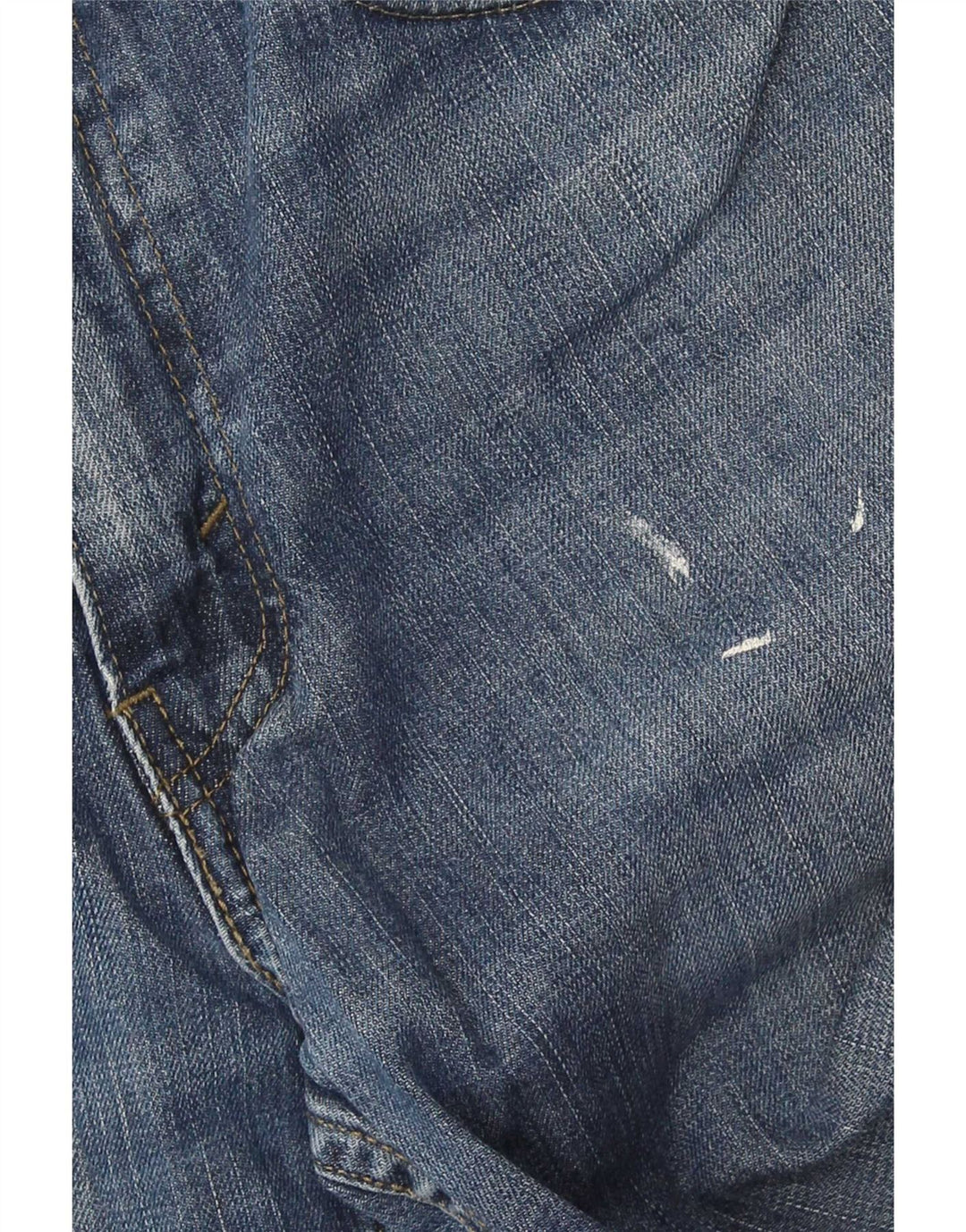 Levi's Herre 511 Distressed Slim Jeans W34 L32 Blå Bomuld