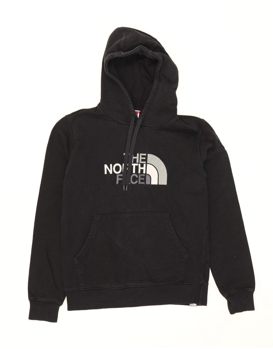 The North Face Herre Grafisk Hoodie Jumper Medium Sort Bomuld