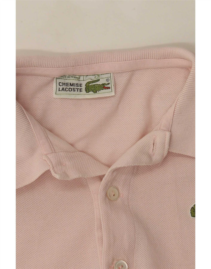 Lacoste Dame Polo Shirt Størrelse 42 Large Pink