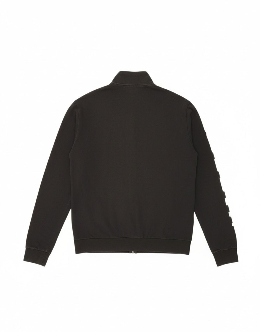 EMPORIO ARMANI Mens Graphic Tracksuit Top Jacket Medium Black Colourblock