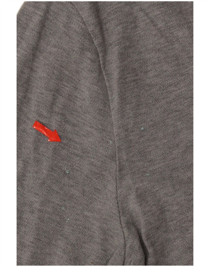 Nike Polo Shirt til mænd XL Grå Flecked Bomuld