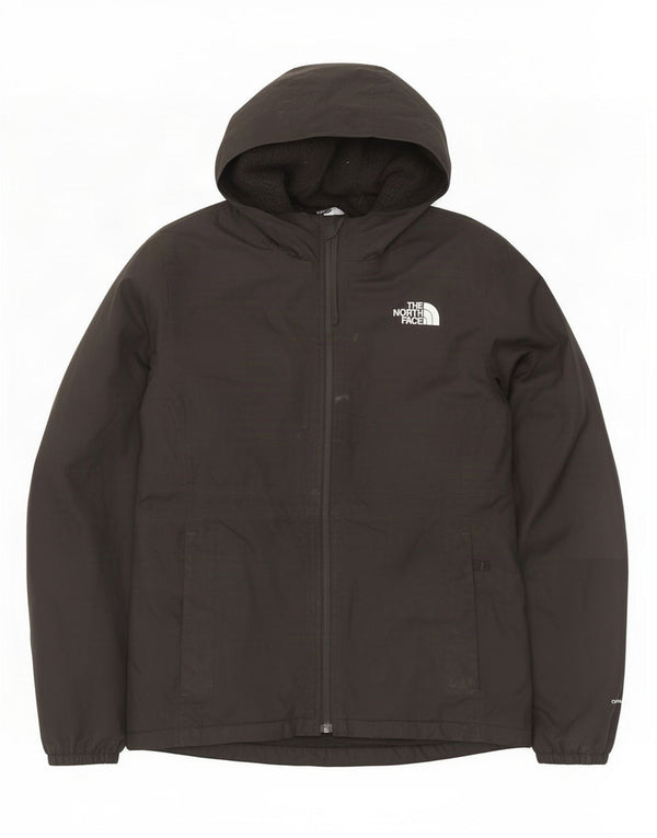 The North Face Girls Hooded Windbreaker Jacket 14-15 år XL Sort