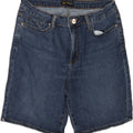 LEE Womens Regular Fit Denim Shorts US 14 XL W34  Blue Cotton Vintage Lee and Second-Hand Lee from Messina Hembry 