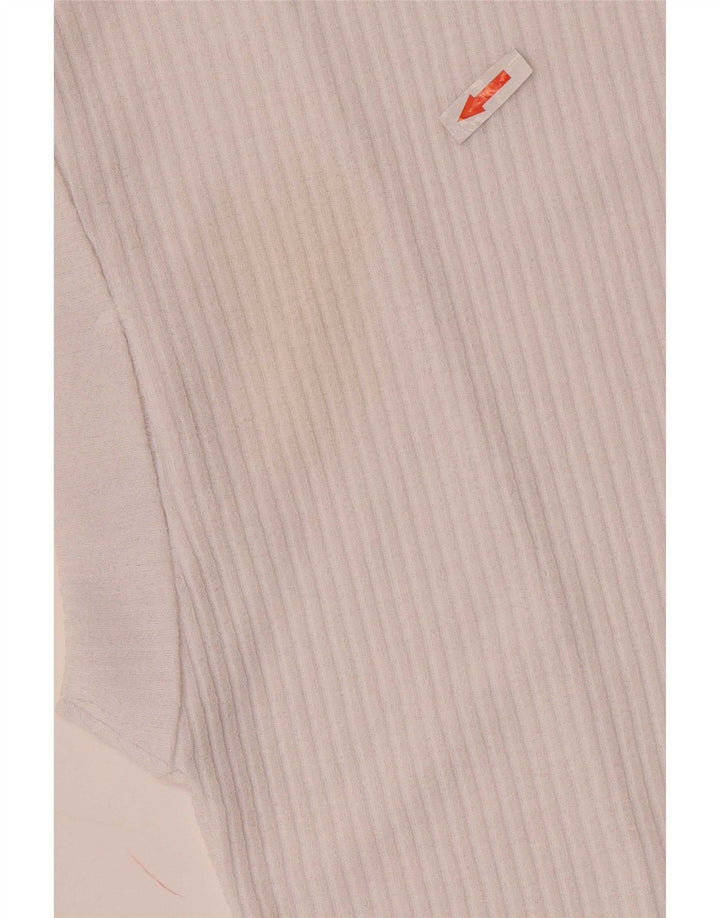 Zara Dame Oversized Vest Top UK 10 Small White